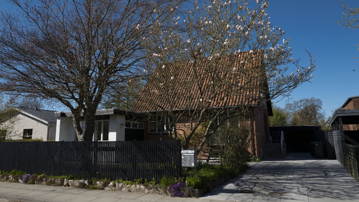 Indkørsel på villavej