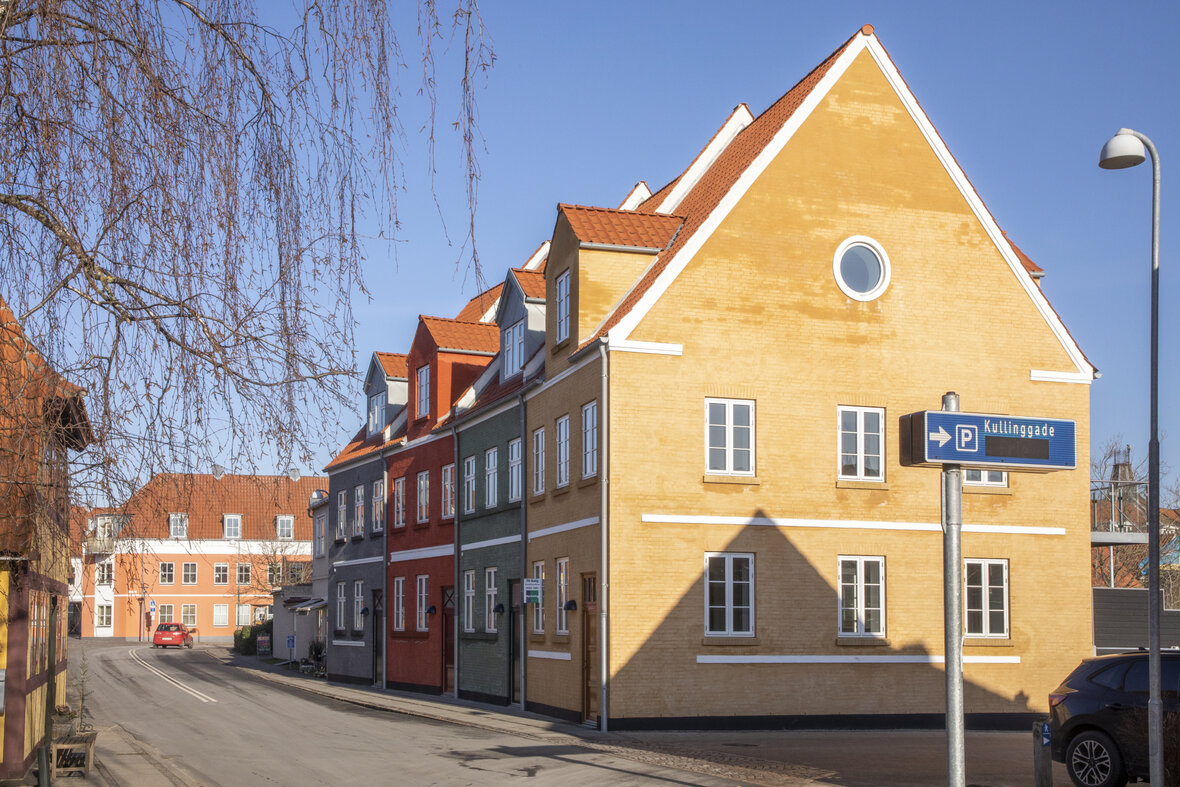 De fire byhuse i Kullinggade 3-9, Svendborg