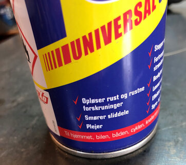Universalolie rustløsende olie