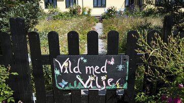 Vild med Vilje skilt Vild med Vilje skilt