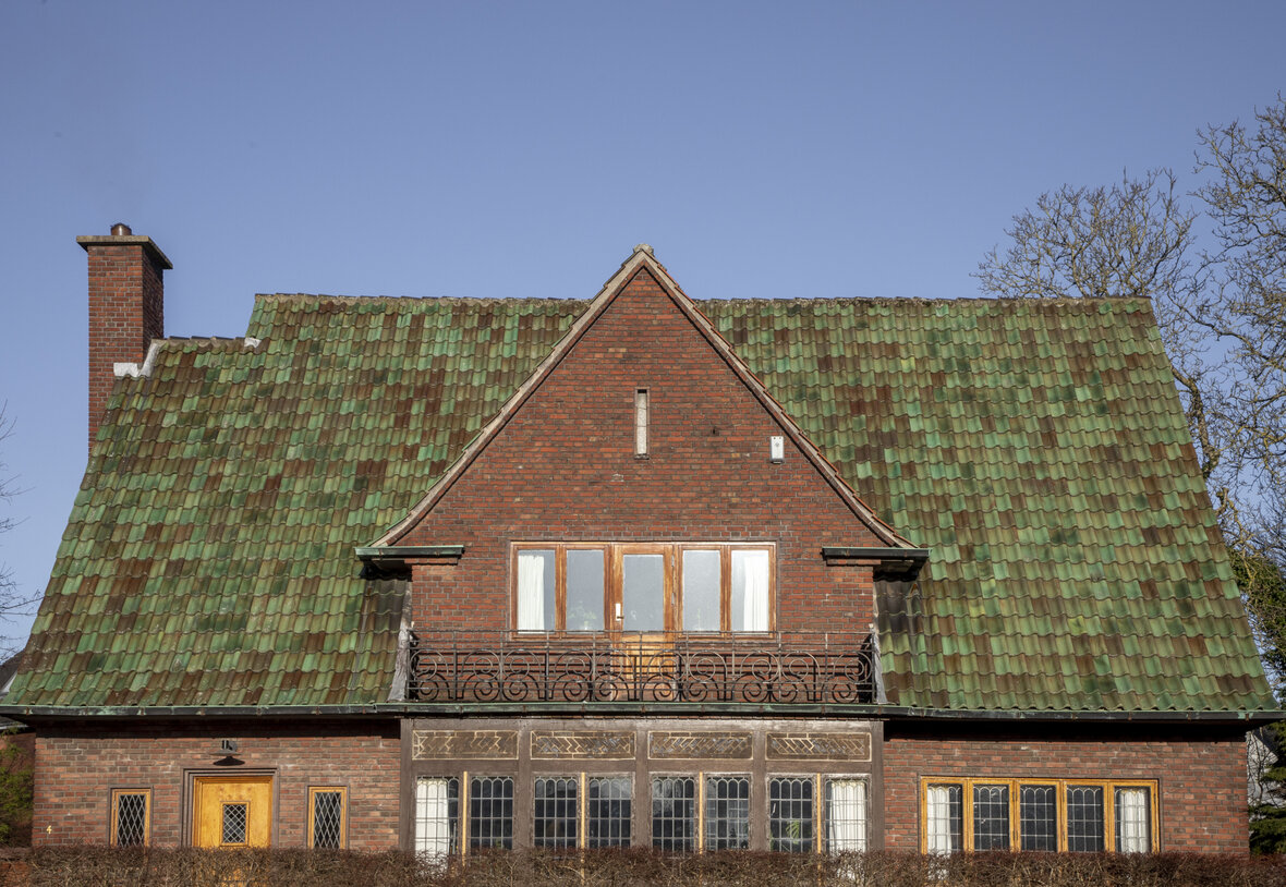 Grønt tegltag